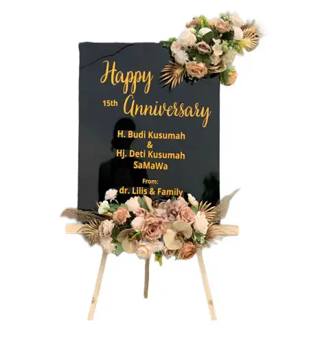 Papan Bunga Akrilik Tibawa